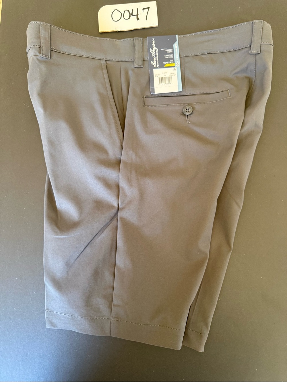 Hogan Men's Flat Front Shorts - Grey